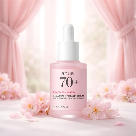 Anua Peach 70% Niacinamide Serum 30ml‏ ;
